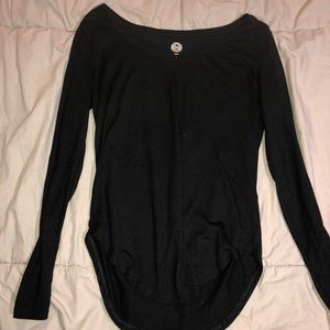 Small V neck long sleeve